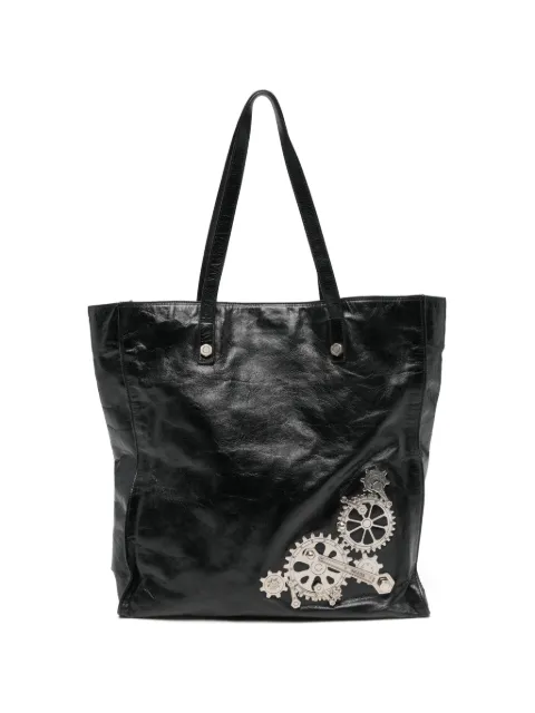 Prada Pre-Owned 2020s gear-detail tote bag