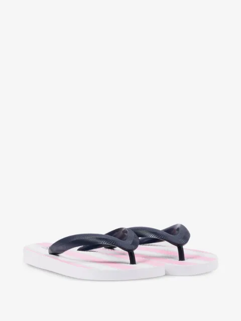 MC2 Saint Barth Kids striped flip flops