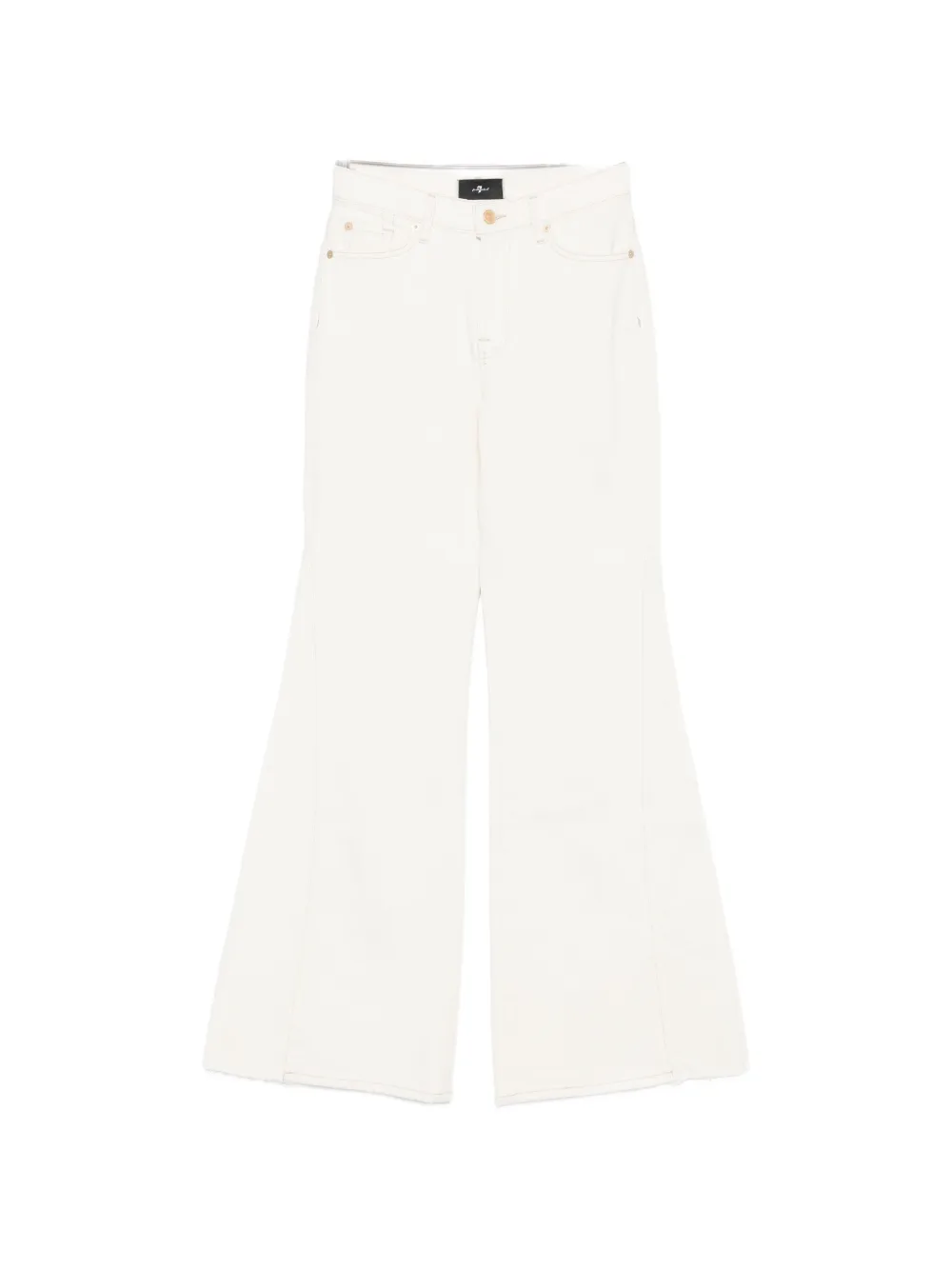 7 For All Mankind five-pocket flared jeans - Toni neutri