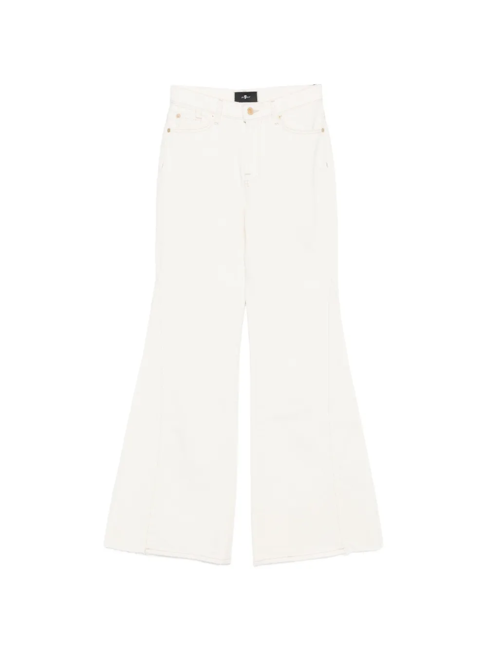 7 For All Mankind five-pocket flared jeans - Toni neutri