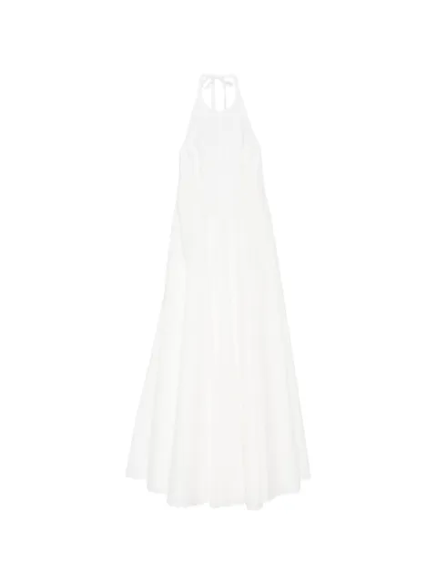 Brunello Cucinelli halterneck maxi dress