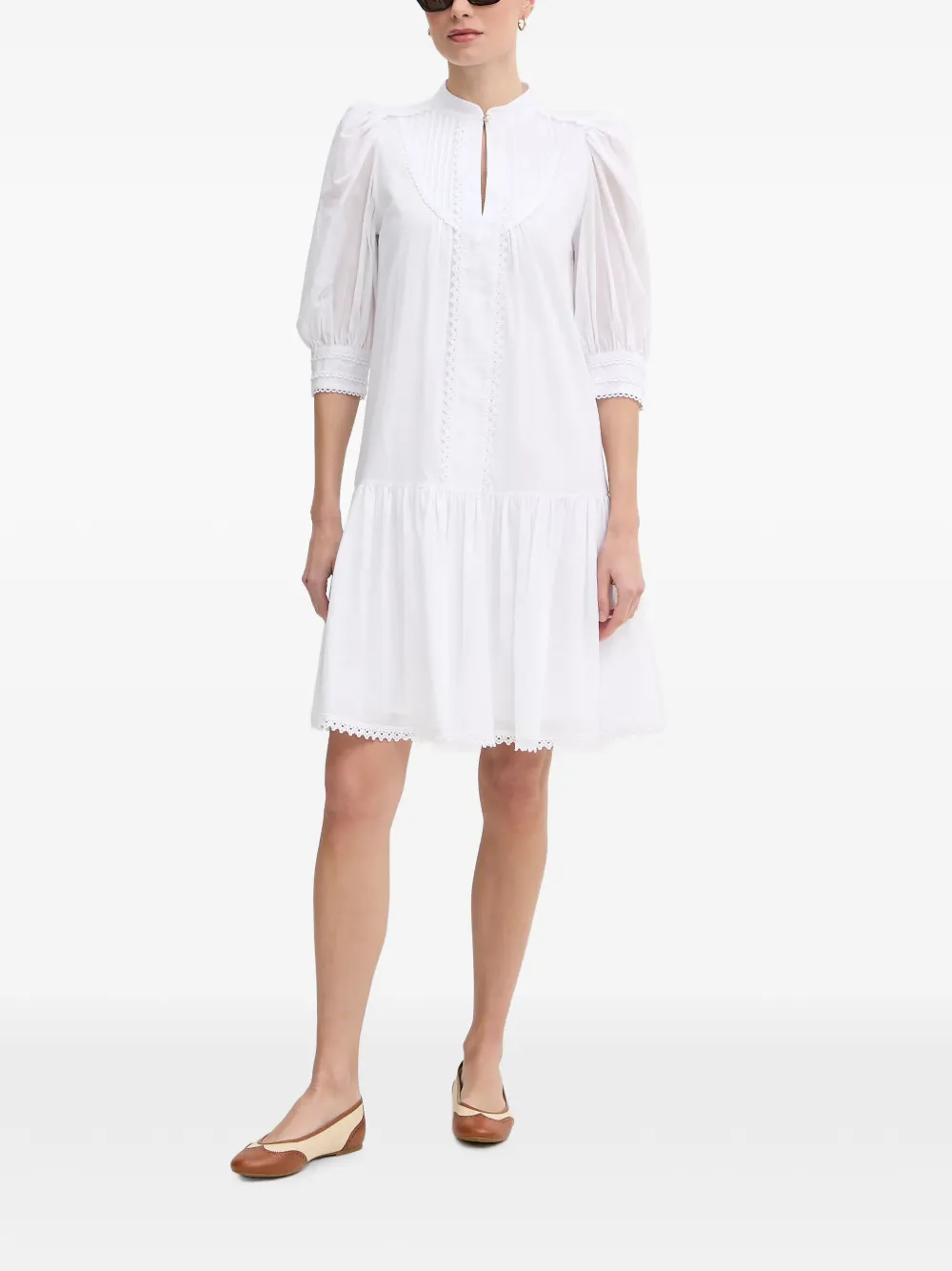 Joop! Dido mini-jurk Wit