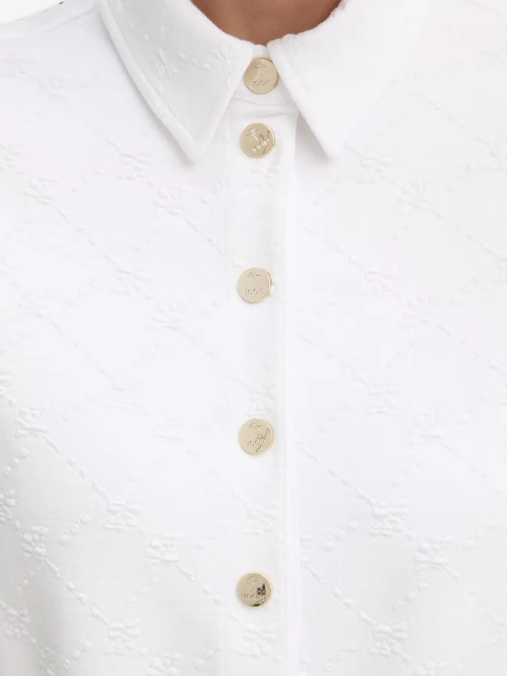 Joop! Torrin mini-jurk Wit