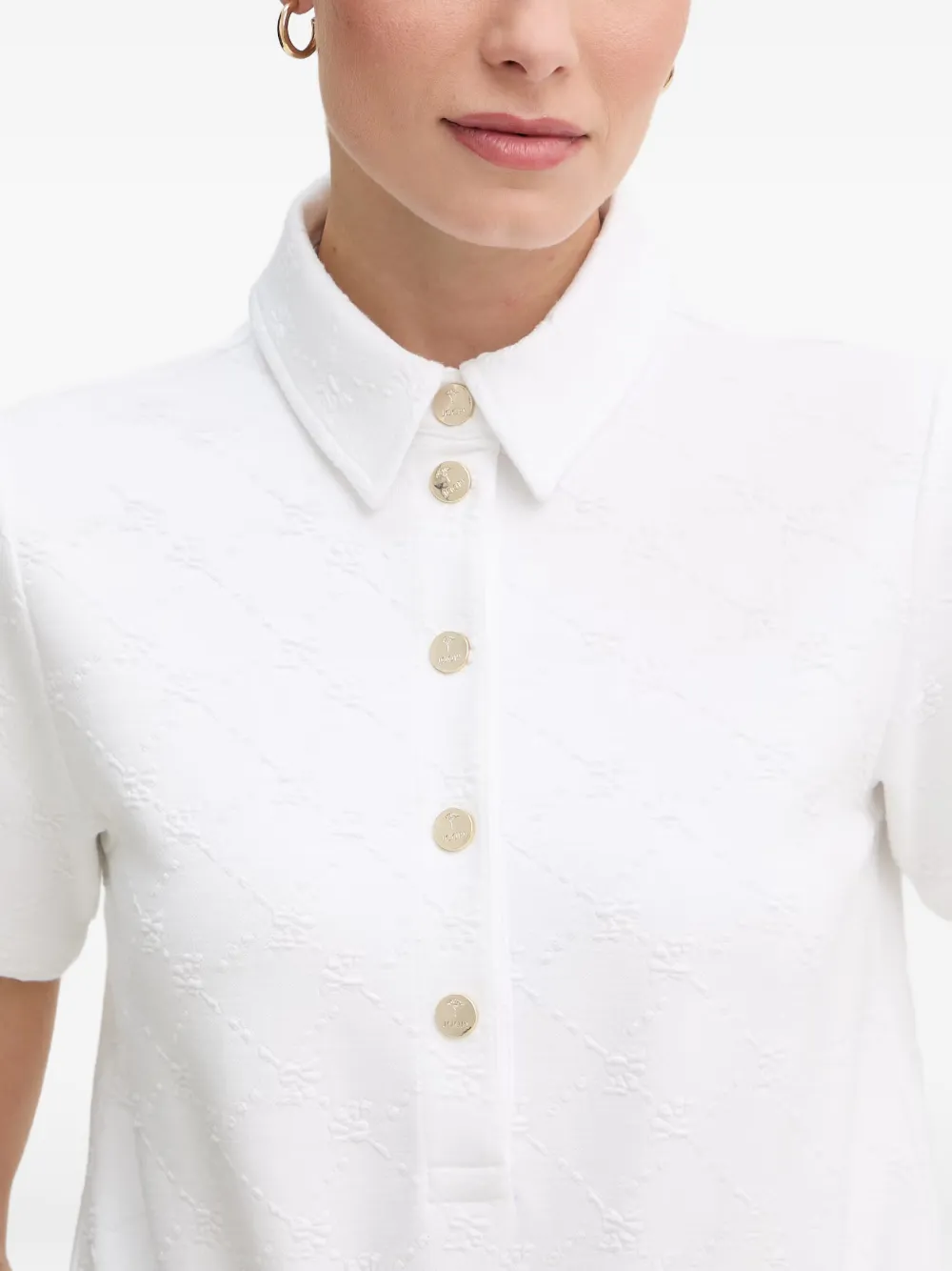 Joop! Torrin mini-jurk Wit