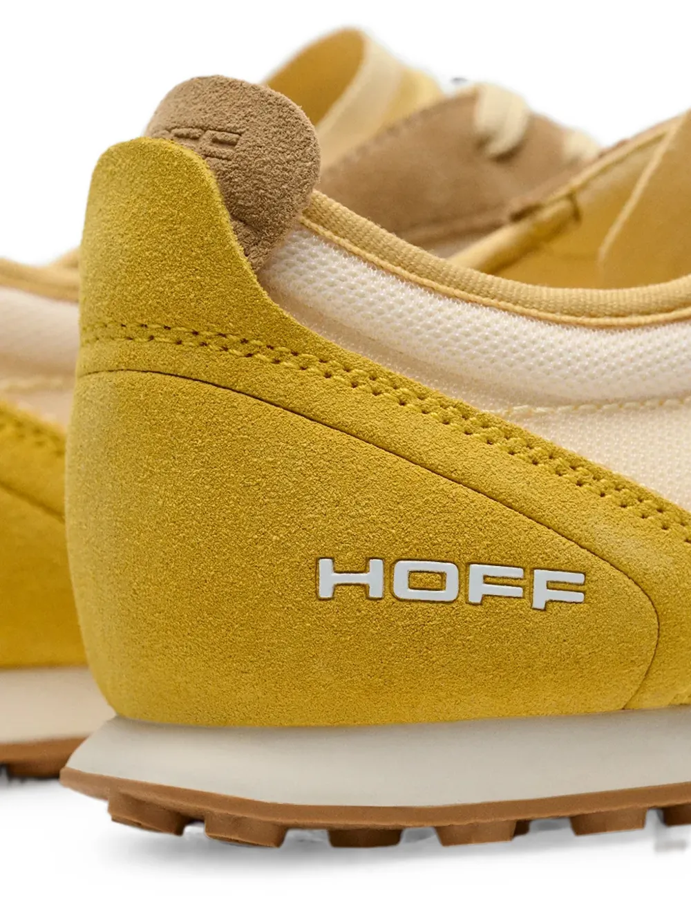 Hoff Bridge Mesh suede-trim sneakers Beige