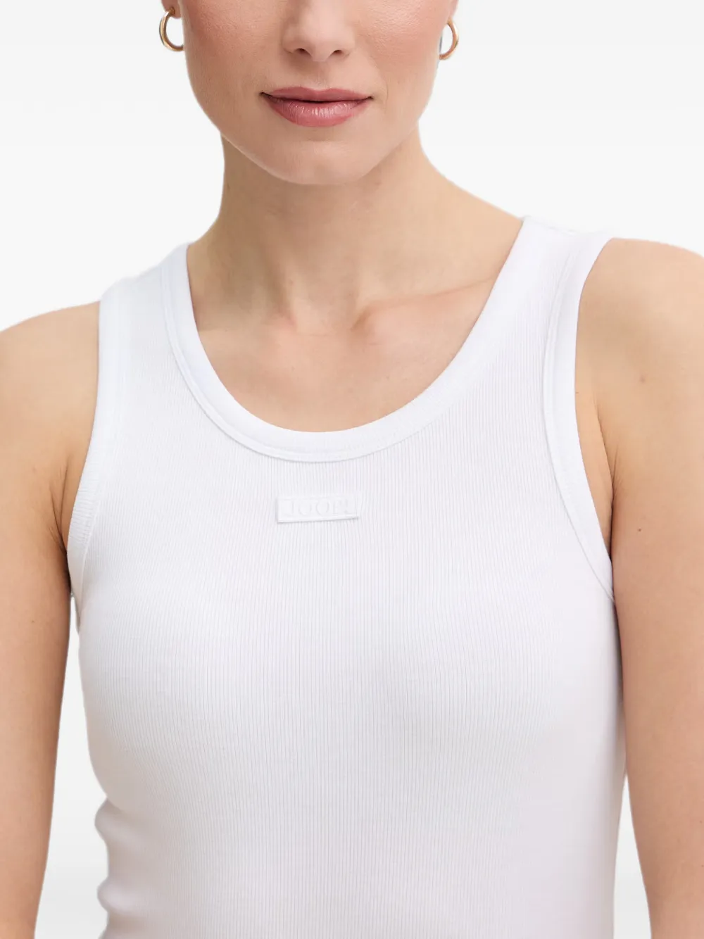 Joop! Tildy midi-jurk Wit