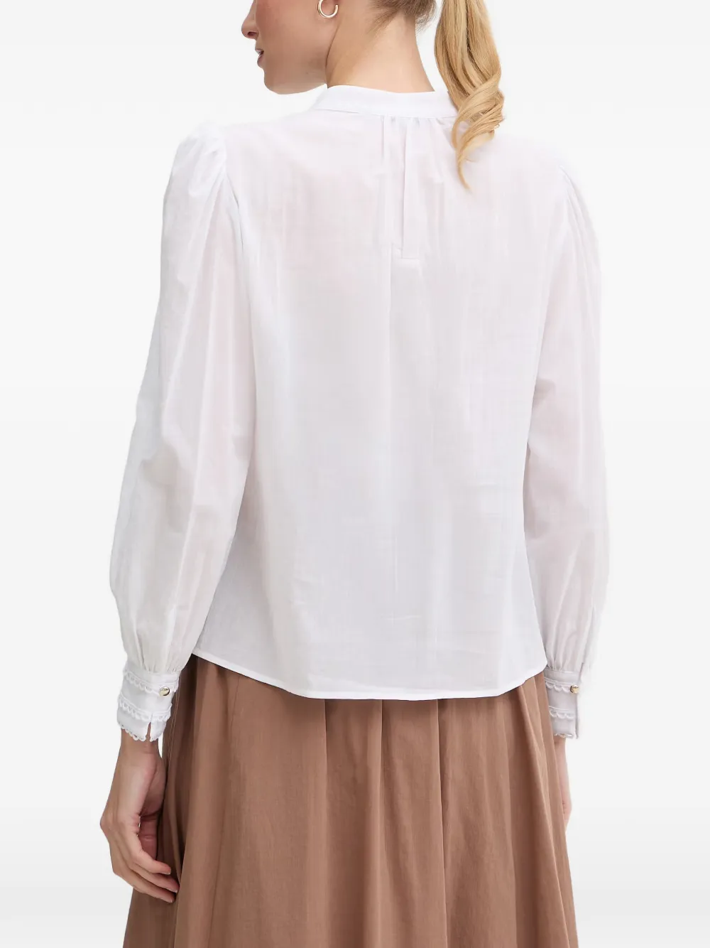 Joop! Bionda blouse met plooien Wit