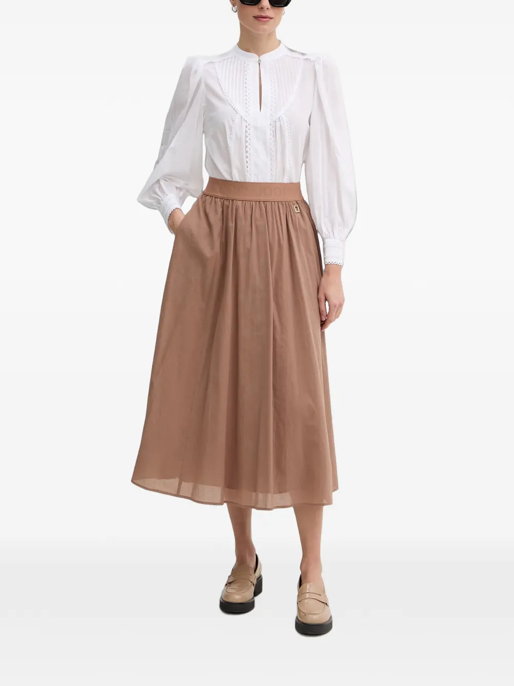 Joop! Bionda blouse met plooien Wit
