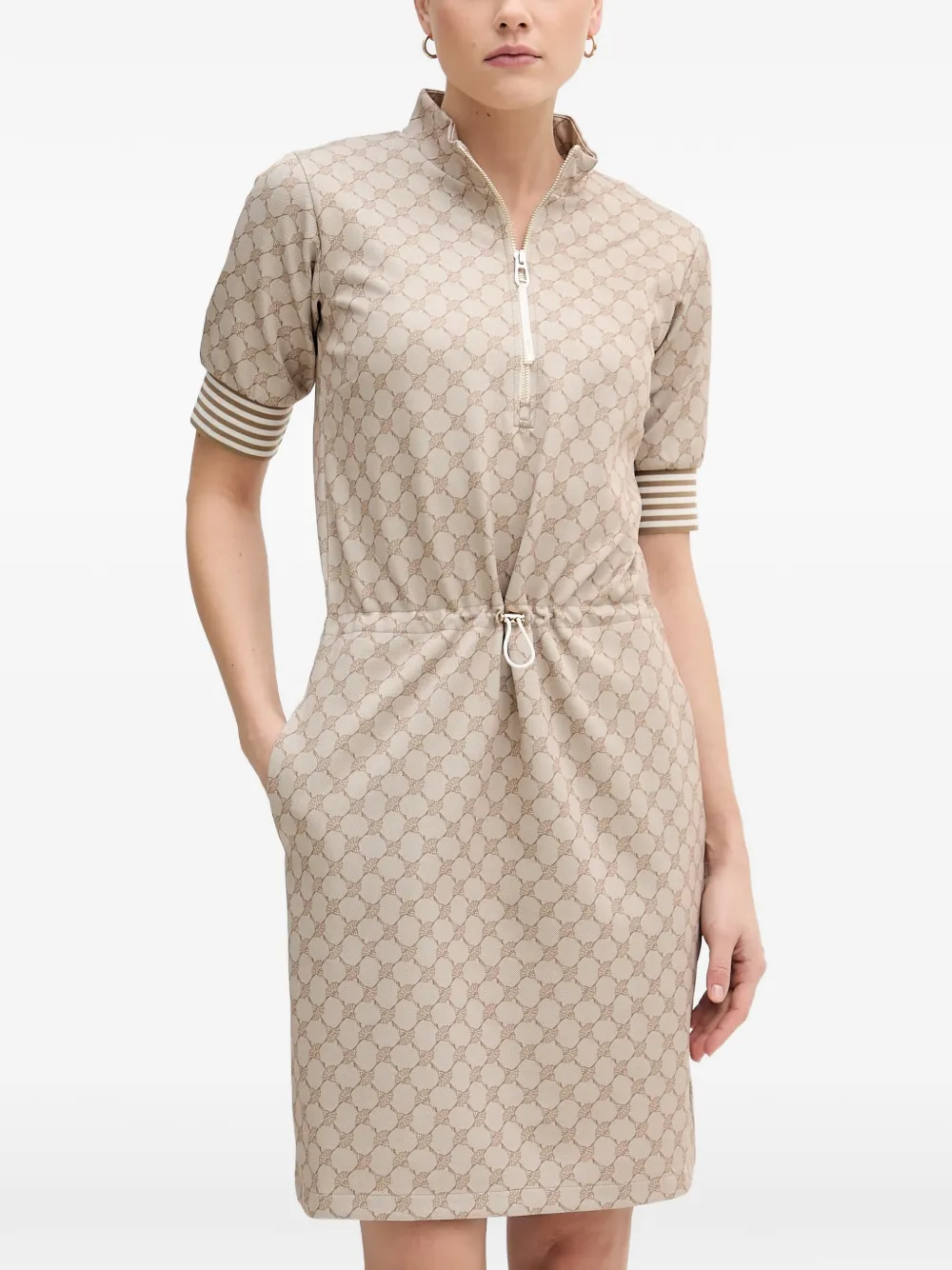 Joop! Toina mini-jurk Beige