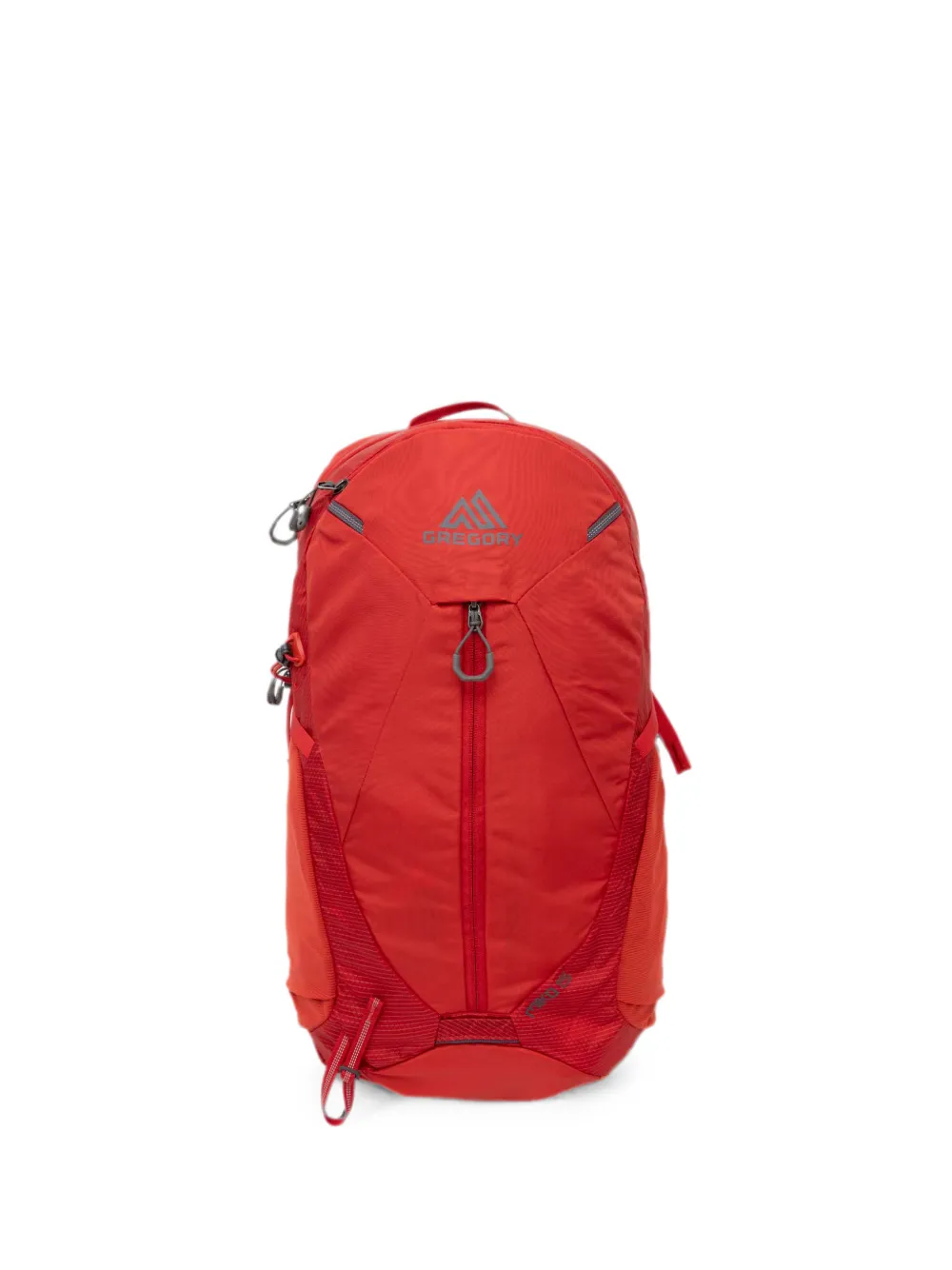 GREGORY 15L Miko logo-print backpack - Rosso