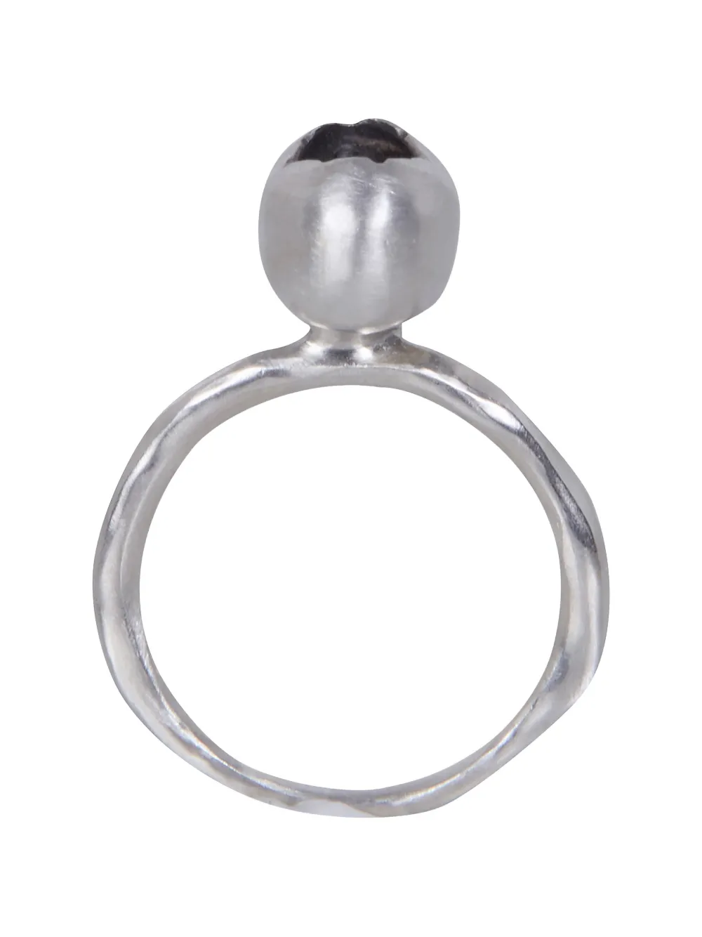 Rosa Maria sculptural ring - Silber