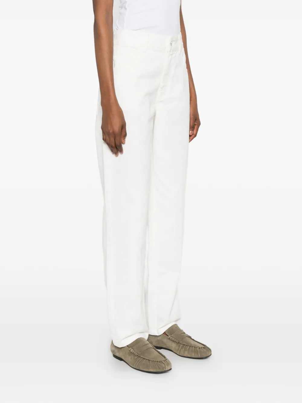 I BLUES Canoa straight jeans Wit