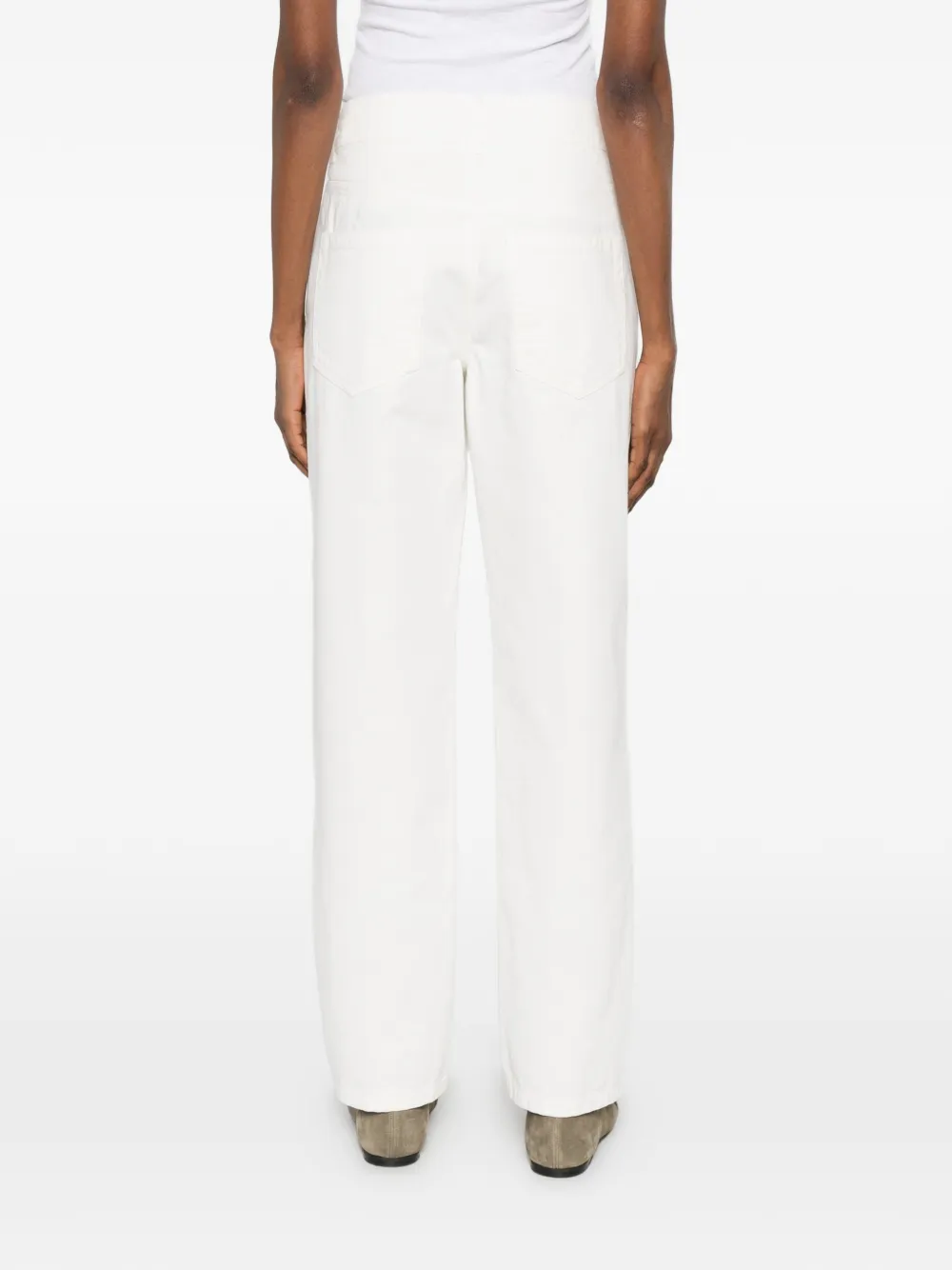 I BLUES Canoa straight jeans Wit