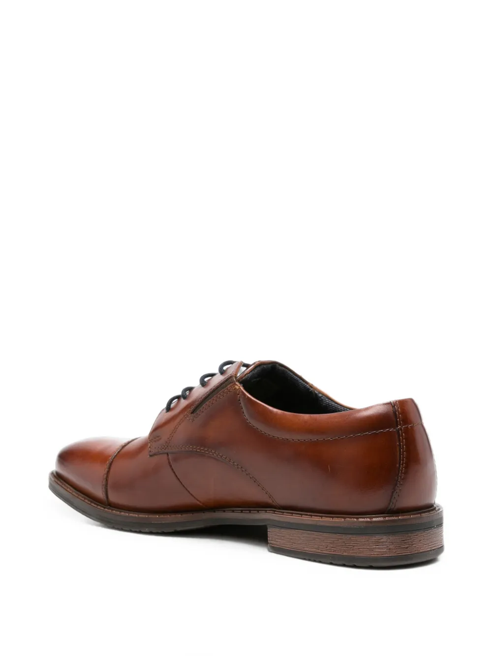 Bugatti cap-toe lace-up Derby shoes Bruin