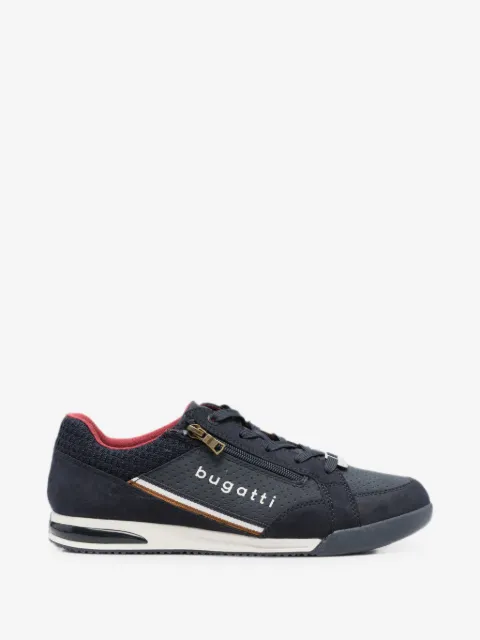 Bugatti tenis con logo estampado