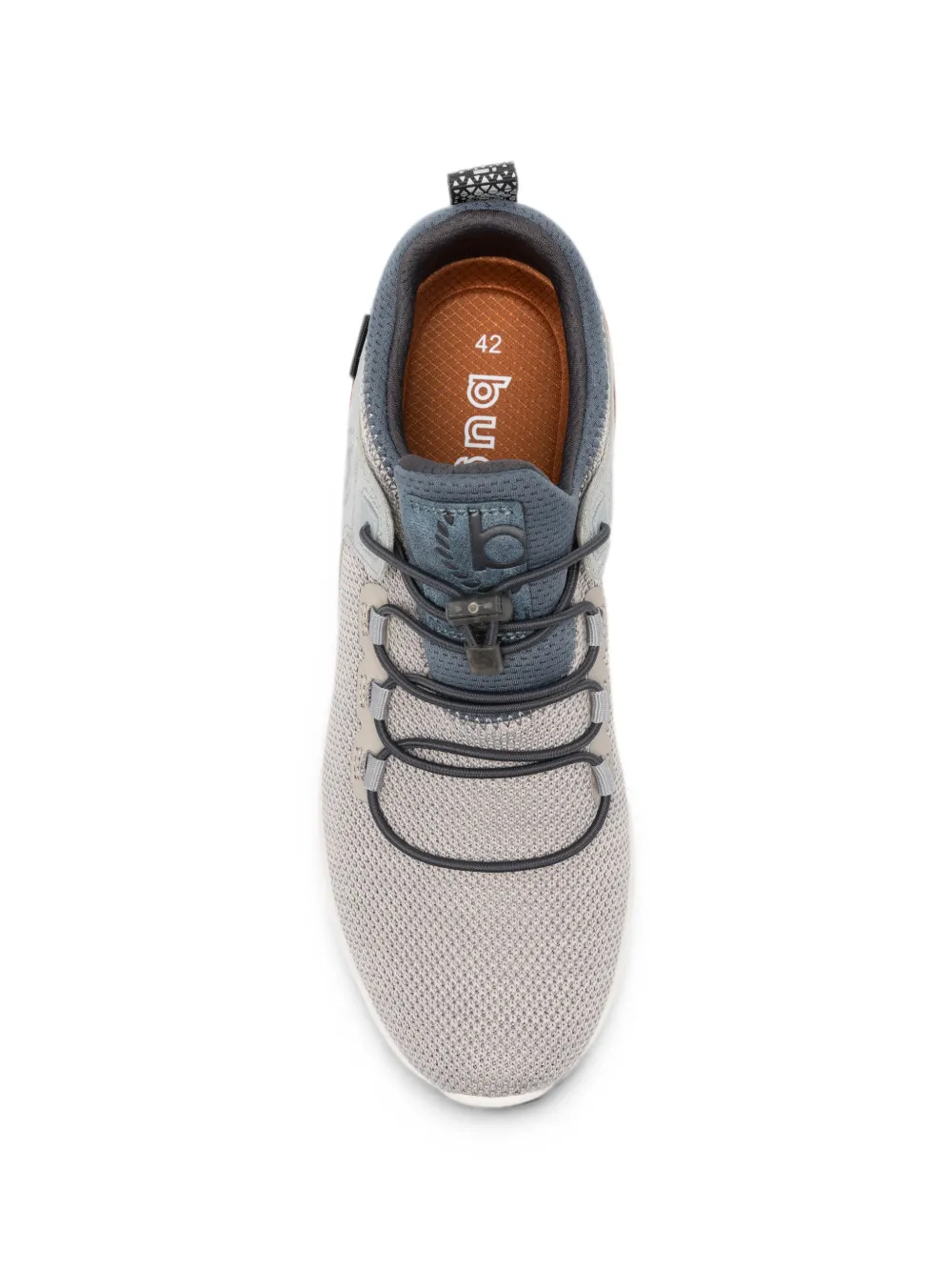 Bugatti mesh panelled sneakers Grijs