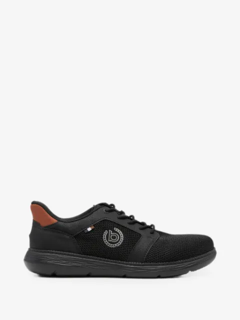 Bugatti tenis con paneles de malla y parche del logo
