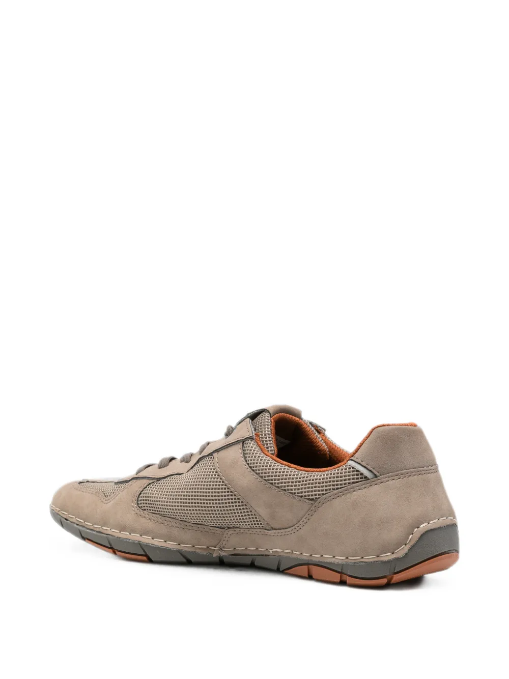 Bugatti lace-up logo-plaque sneakers Beige