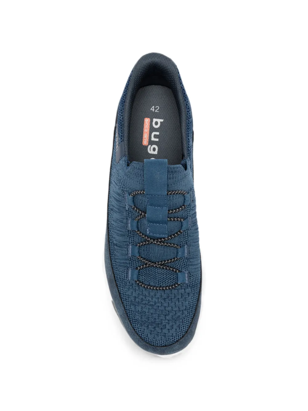 Bugatti knit panelled sneakers Blauw