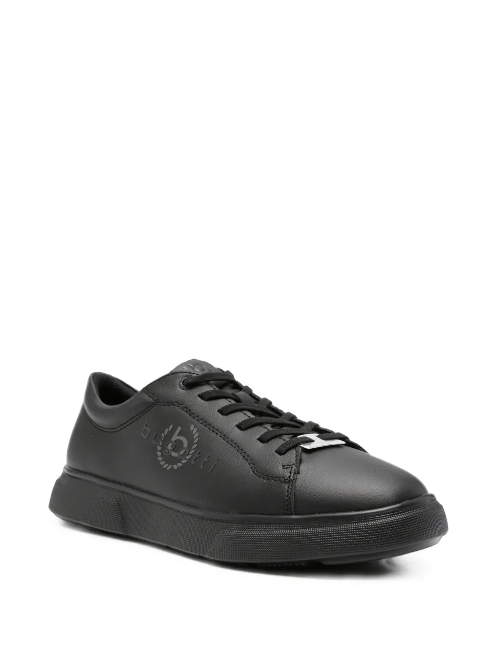 Bugatti lace-up sneakers Zwart