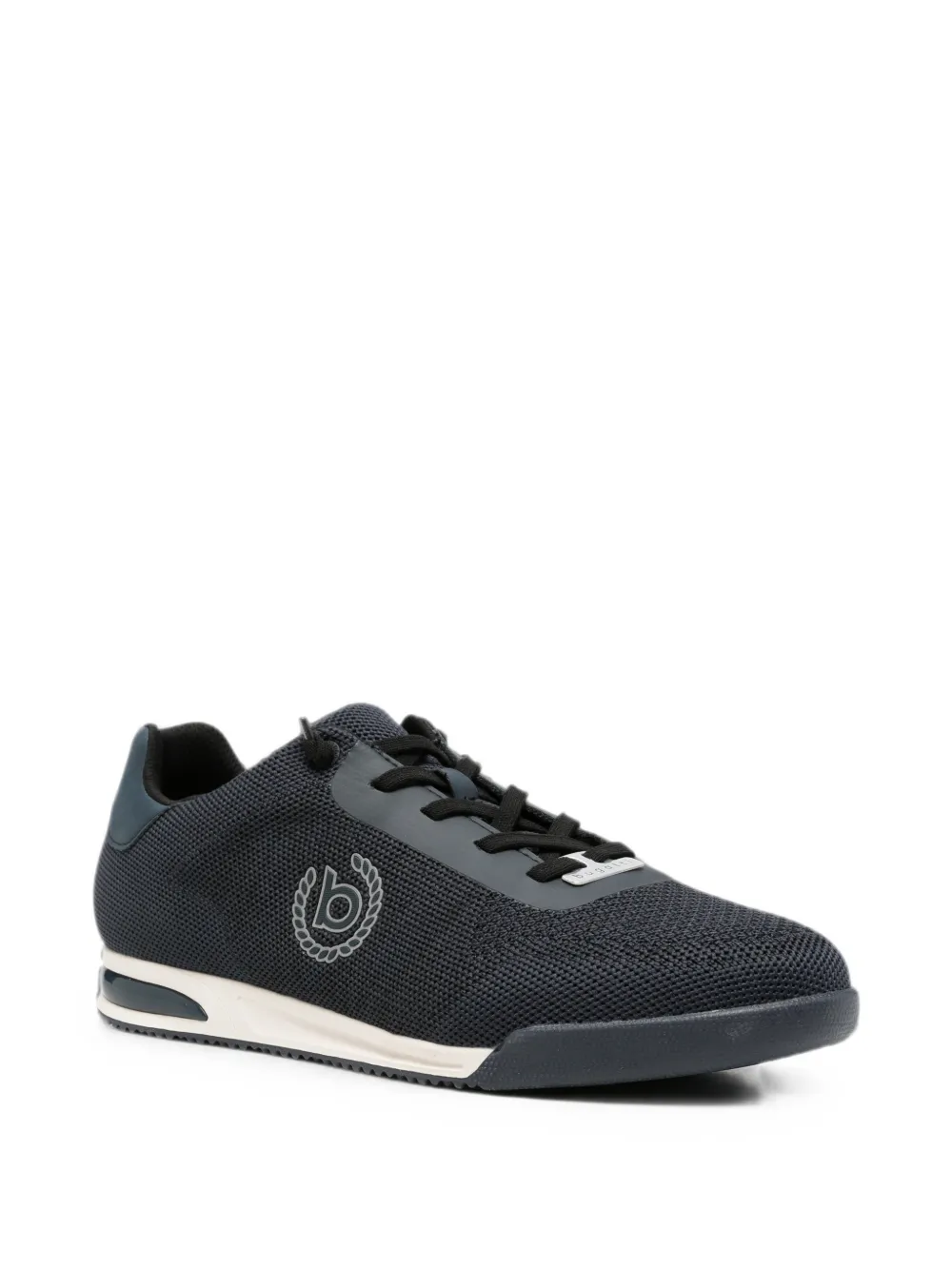 Bugatti Trevor logo-detail lace-up sneakers Blauw