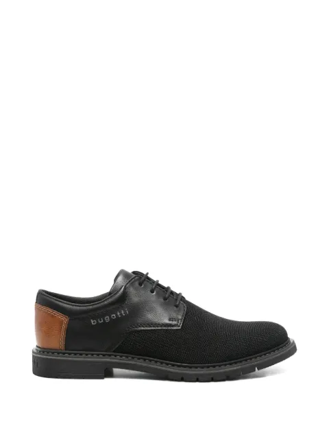 Bugatti panelled lace-up derby shoes