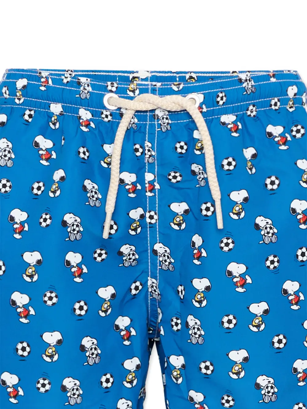 MC2 Saint Barth Kids Zwembroek met stripprint Blauw