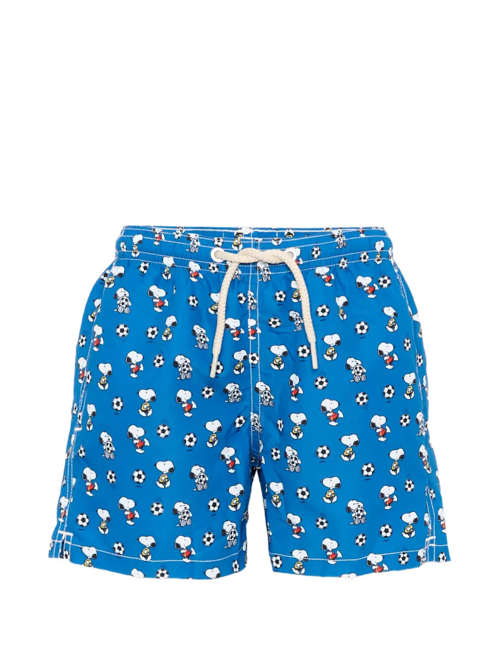 MC2 Saint Barth Kids cartoon print boxer swimsuit - Blau