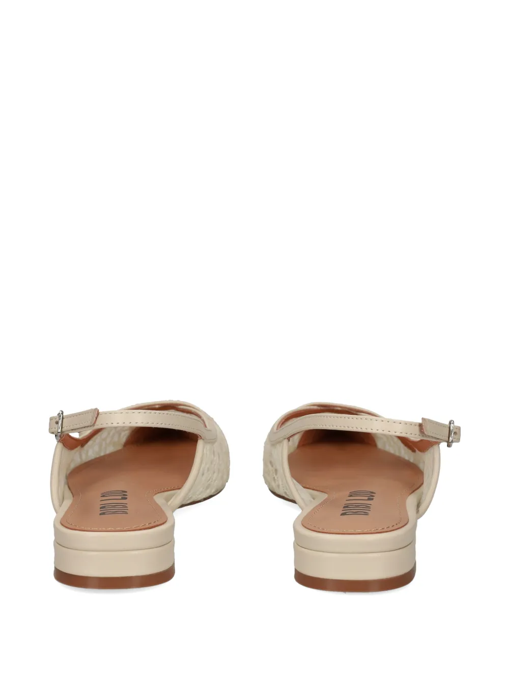 Bibi Lou Xaia lace pointed pumps Beige