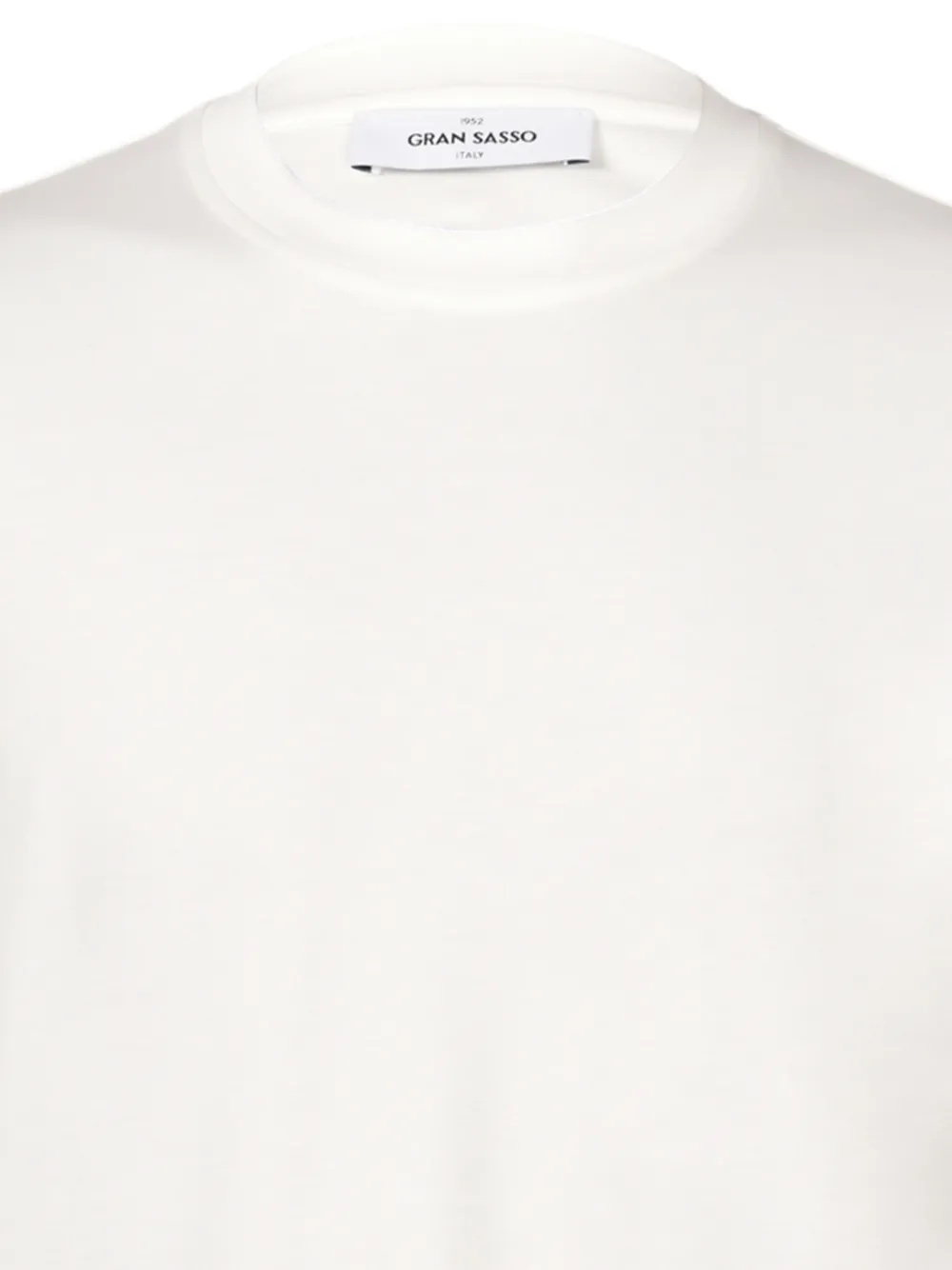 Gran Sasso T-shirt met ronde hals Wit