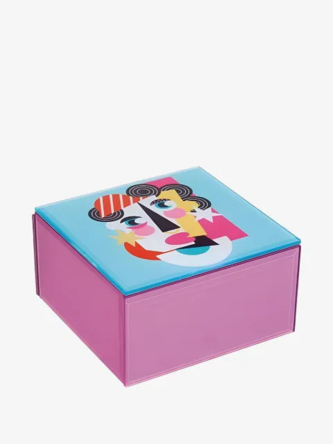L'OCA NERA printed jewellery box