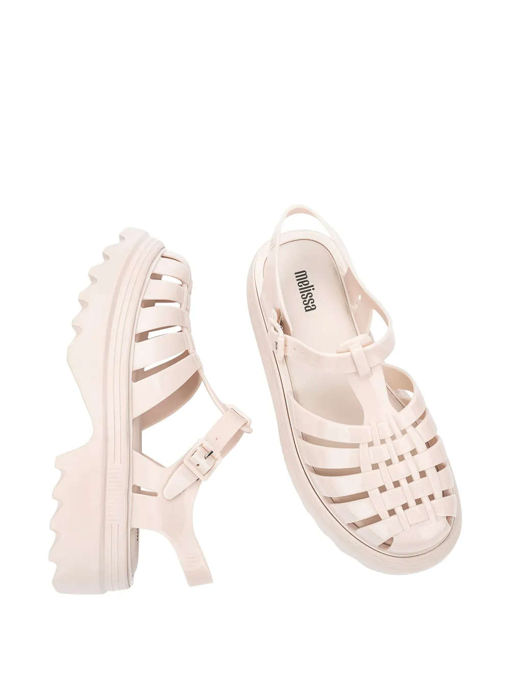 Melissa Possession Platform II sandals Beige