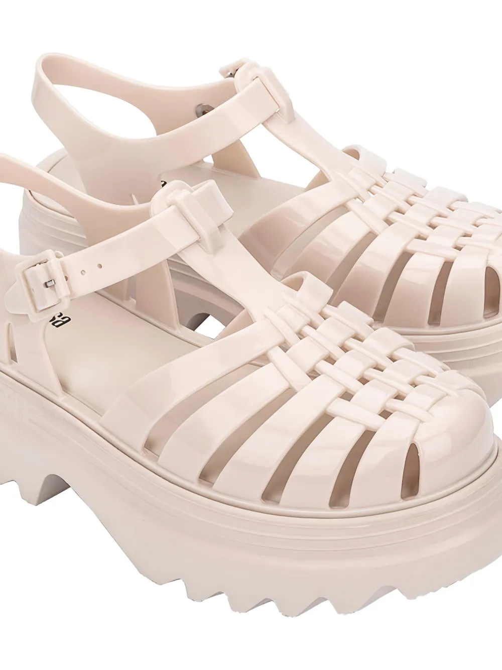 Melissa Possession Platform II sandals Beige
