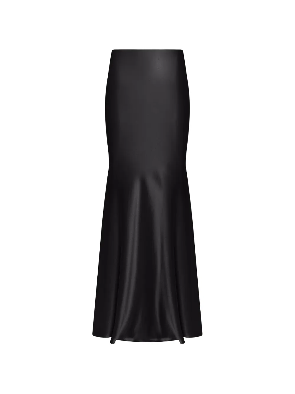 ALEXIA & ANTONIA bias-cut maxi skirt - Nero