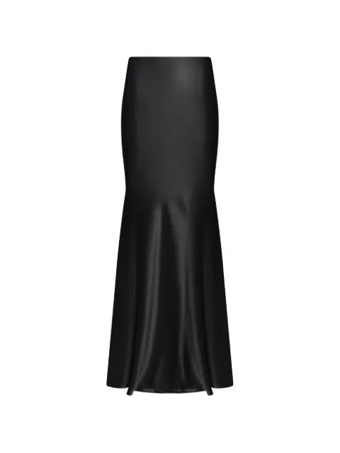 ALEXIA & ANTONIA bias-cut maxi skirt