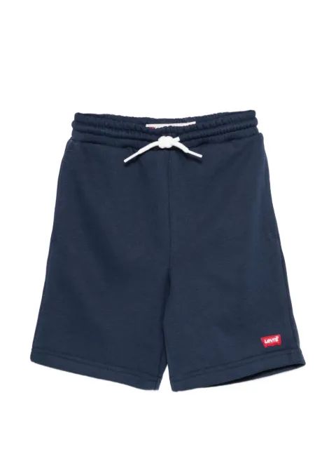 Levi's Kids drawstring logo-patch shorts