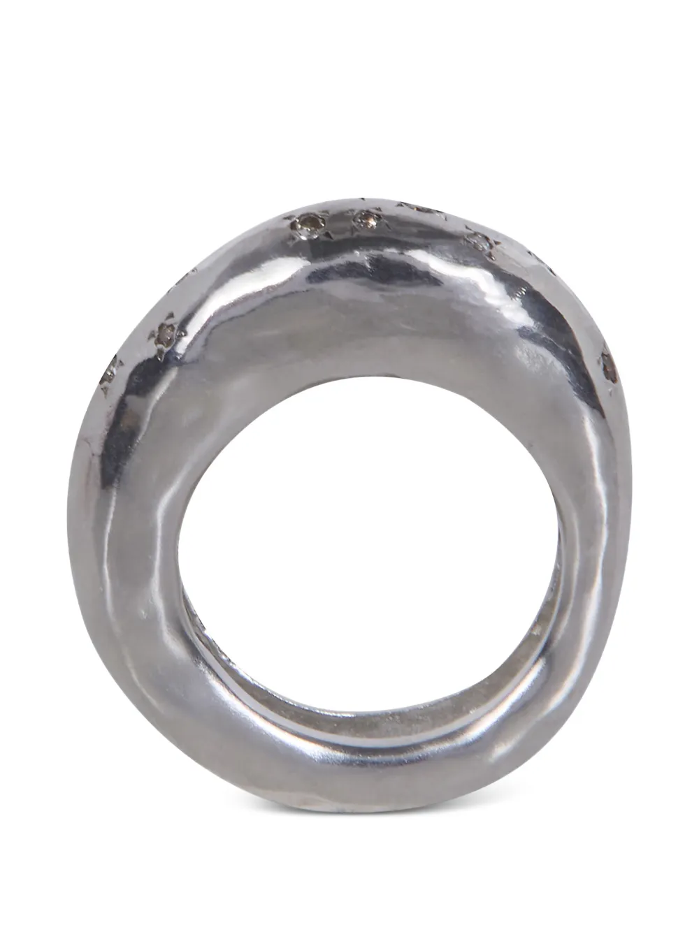 Rosa Maria diamond ring - Argento