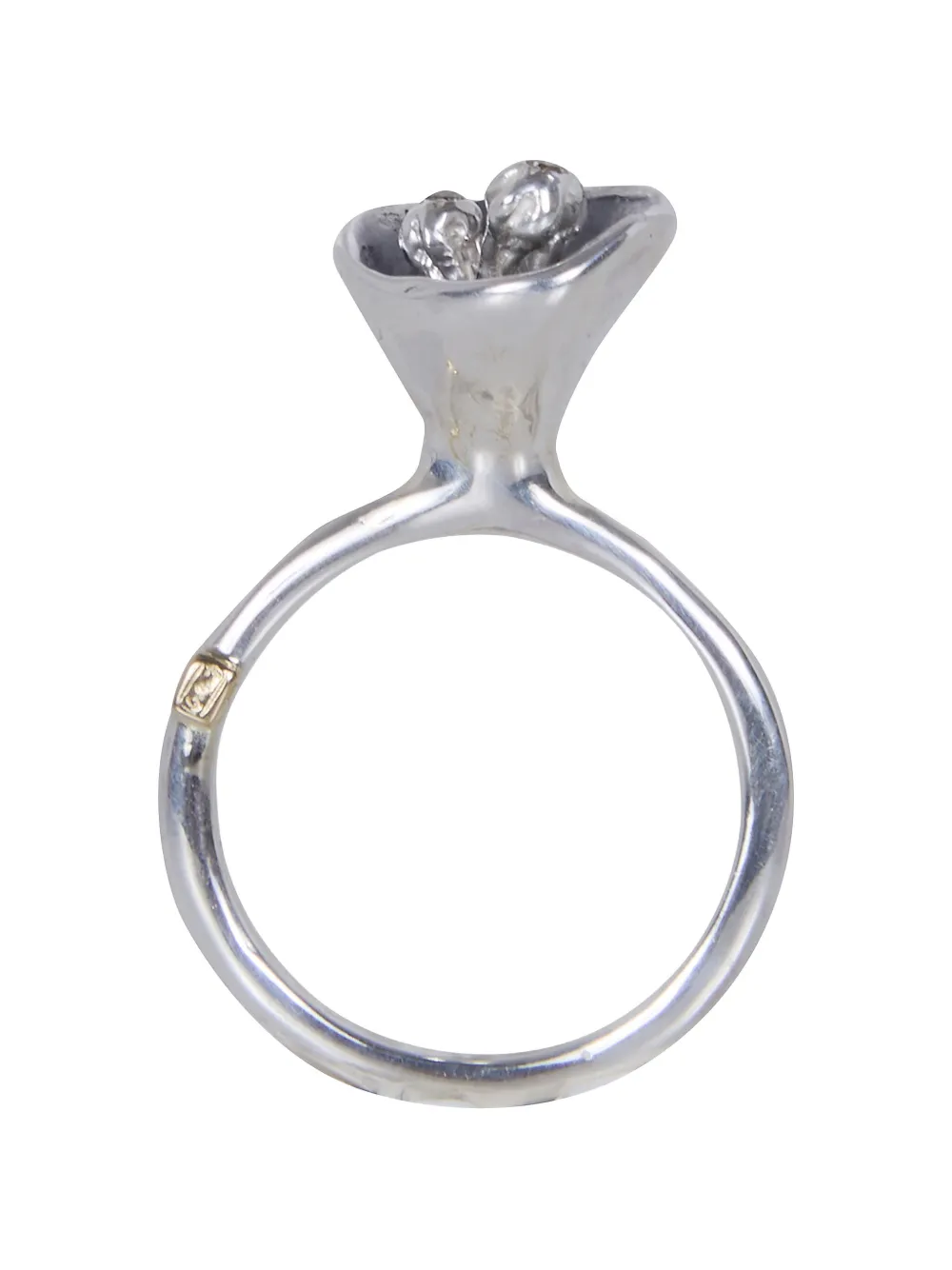 Rosa Maria diamond ring - Argento
