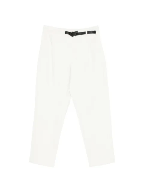 Goldwin one tuck tapered stretch trousers