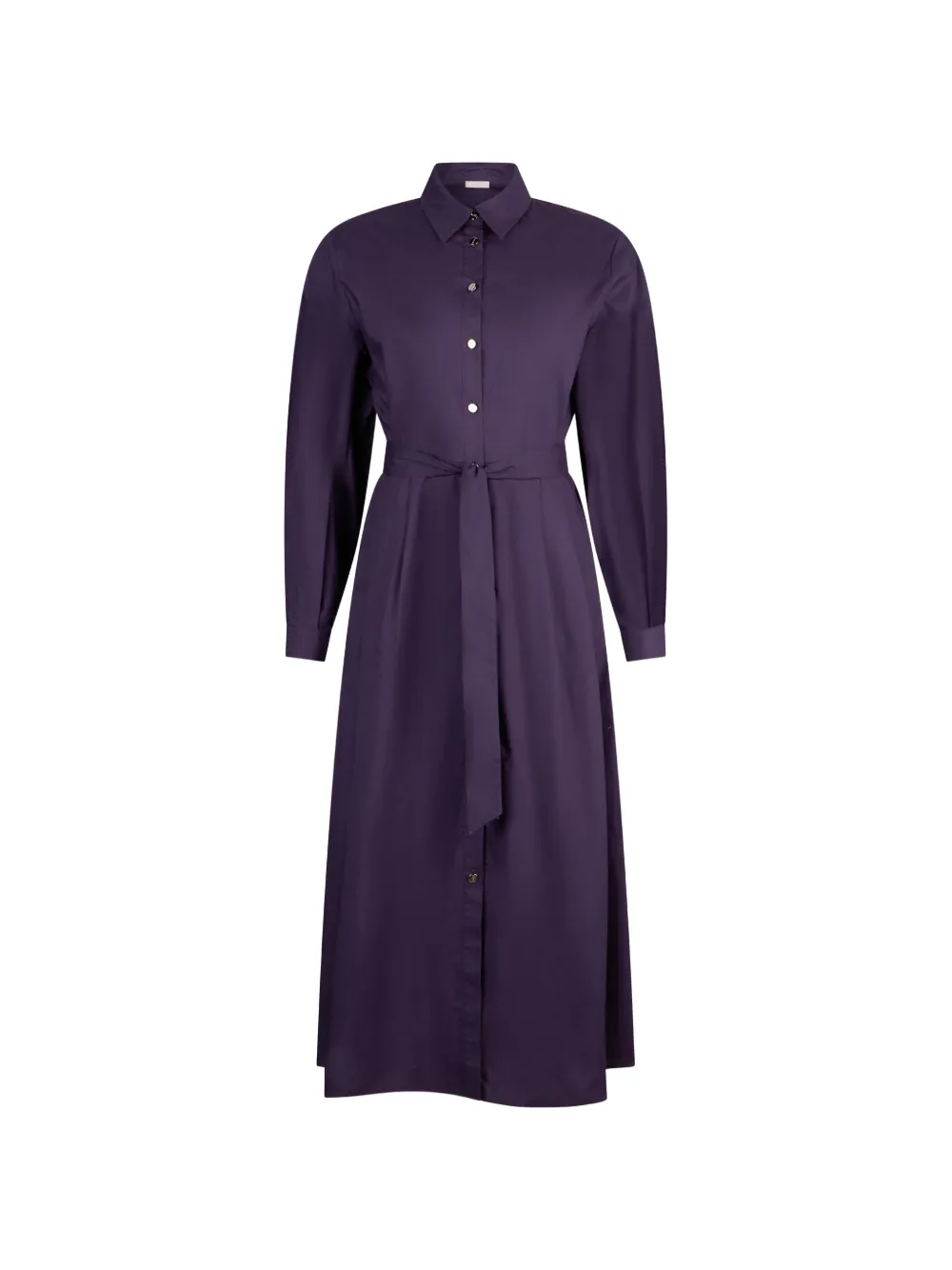 LIU JO poplin midi shirt dress - Viola