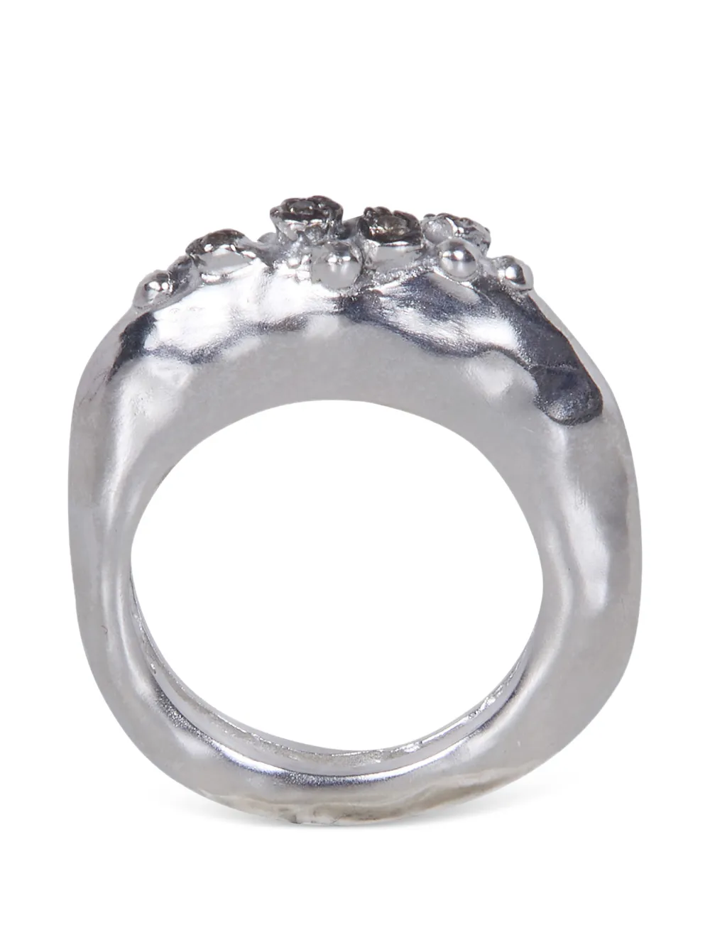 Rosa Maria diamond ring - Argento