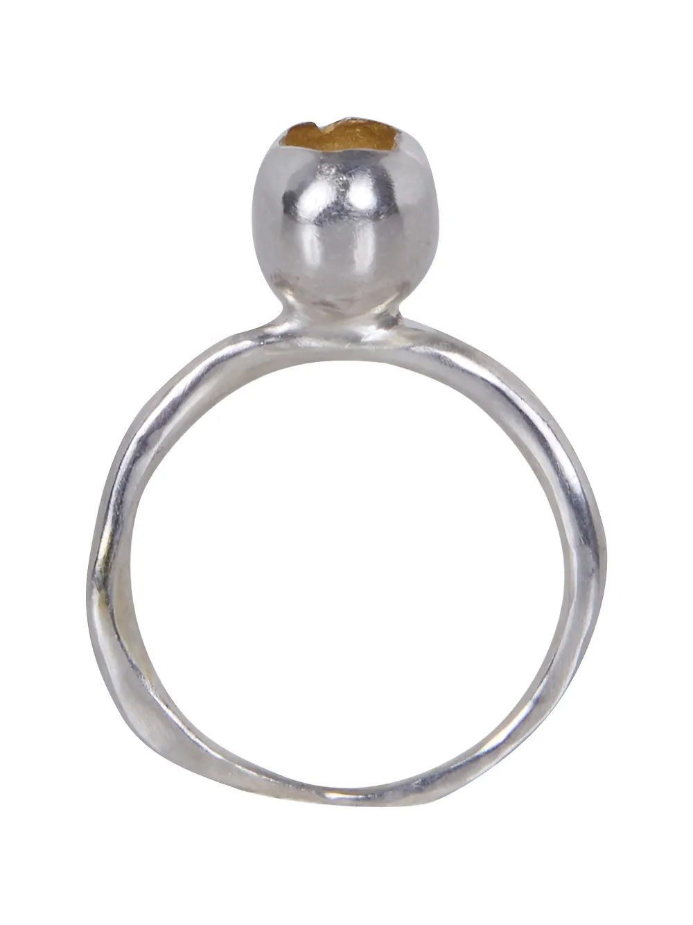 Rosa Maria polished-finish ring - Argento