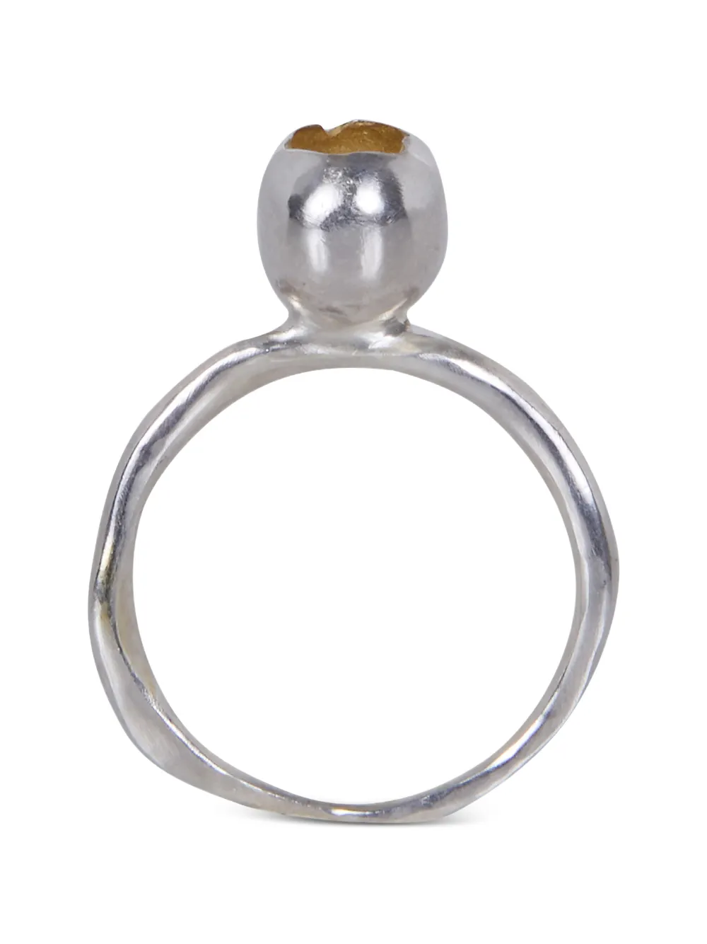 Rosa Maria polished-finish ring - Argento