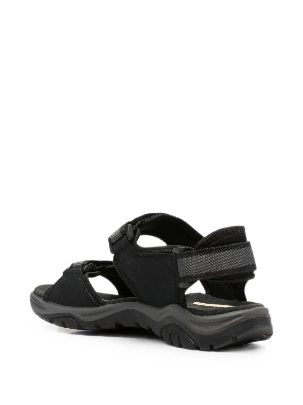 Bugatti touch-strap sandals Zwart