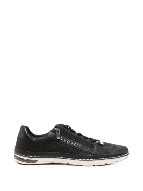 Bugatti perforated side-zip sneakers