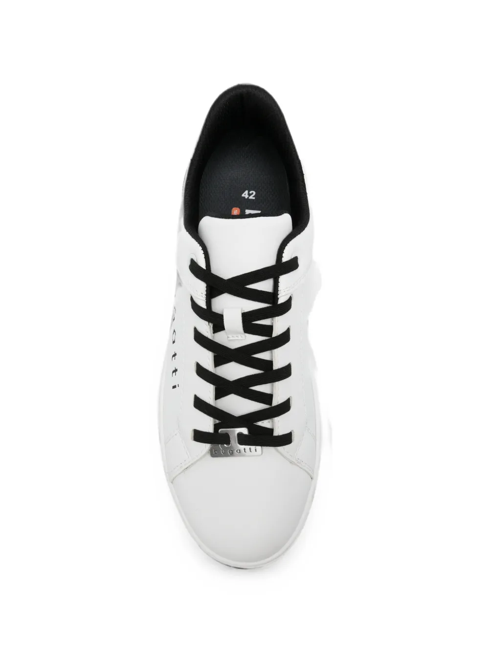 Bugatti logo-detail lace-up sneakers Wit