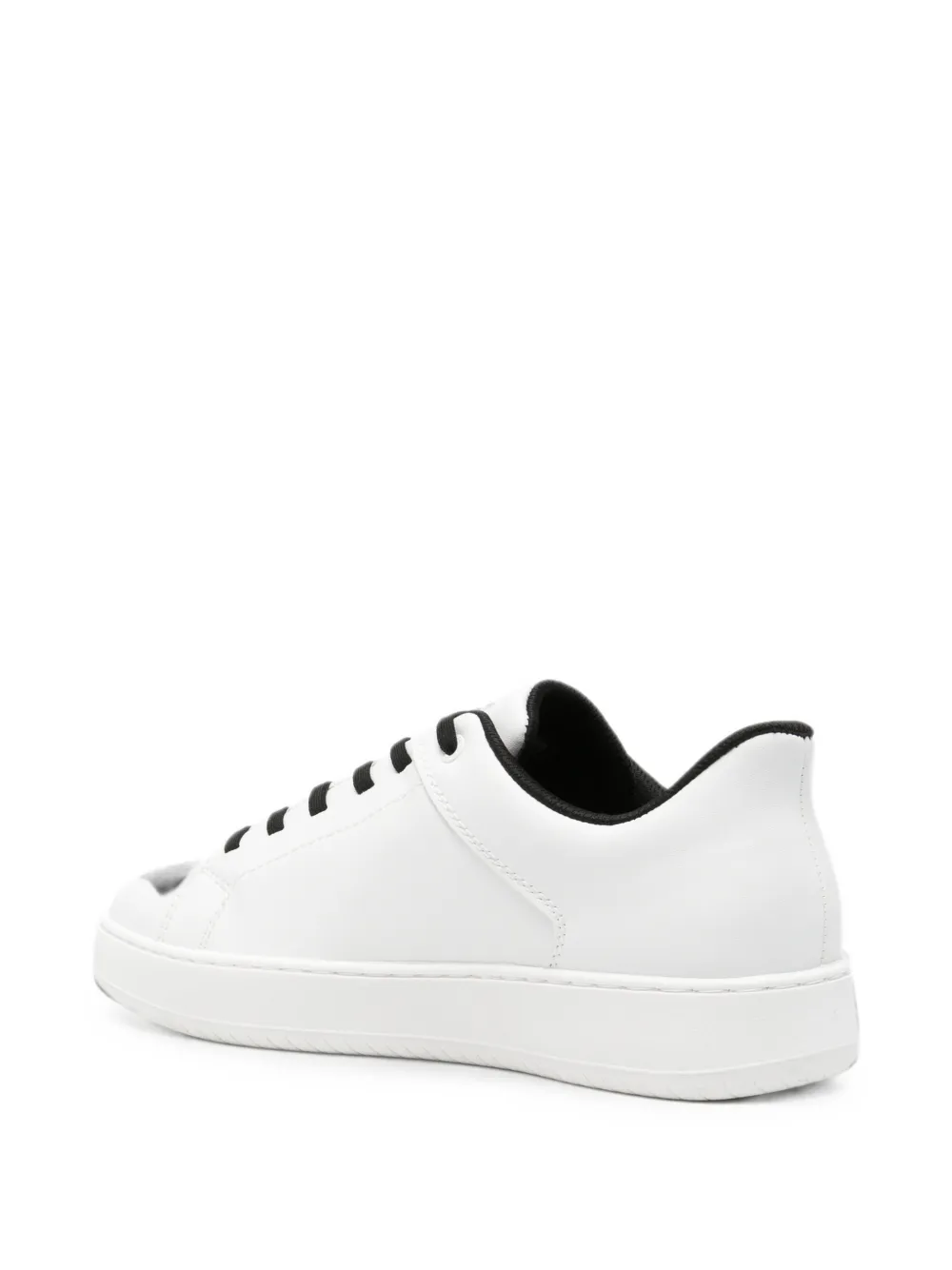 Bugatti logo-detail lace-up sneakers Wit