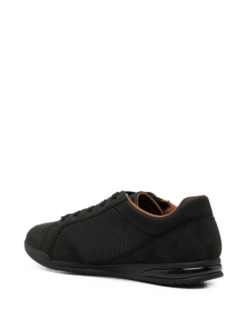 Bugatti Trevor side-zip sneakers Zwart
