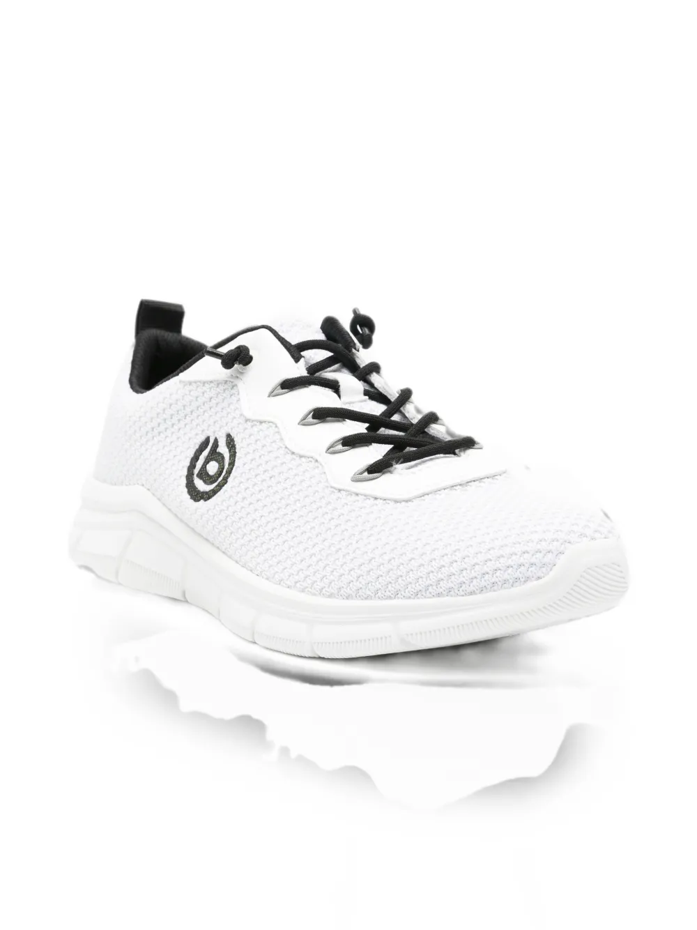 Bugatti Logo-embroidered Mesh Sneakers In Multi