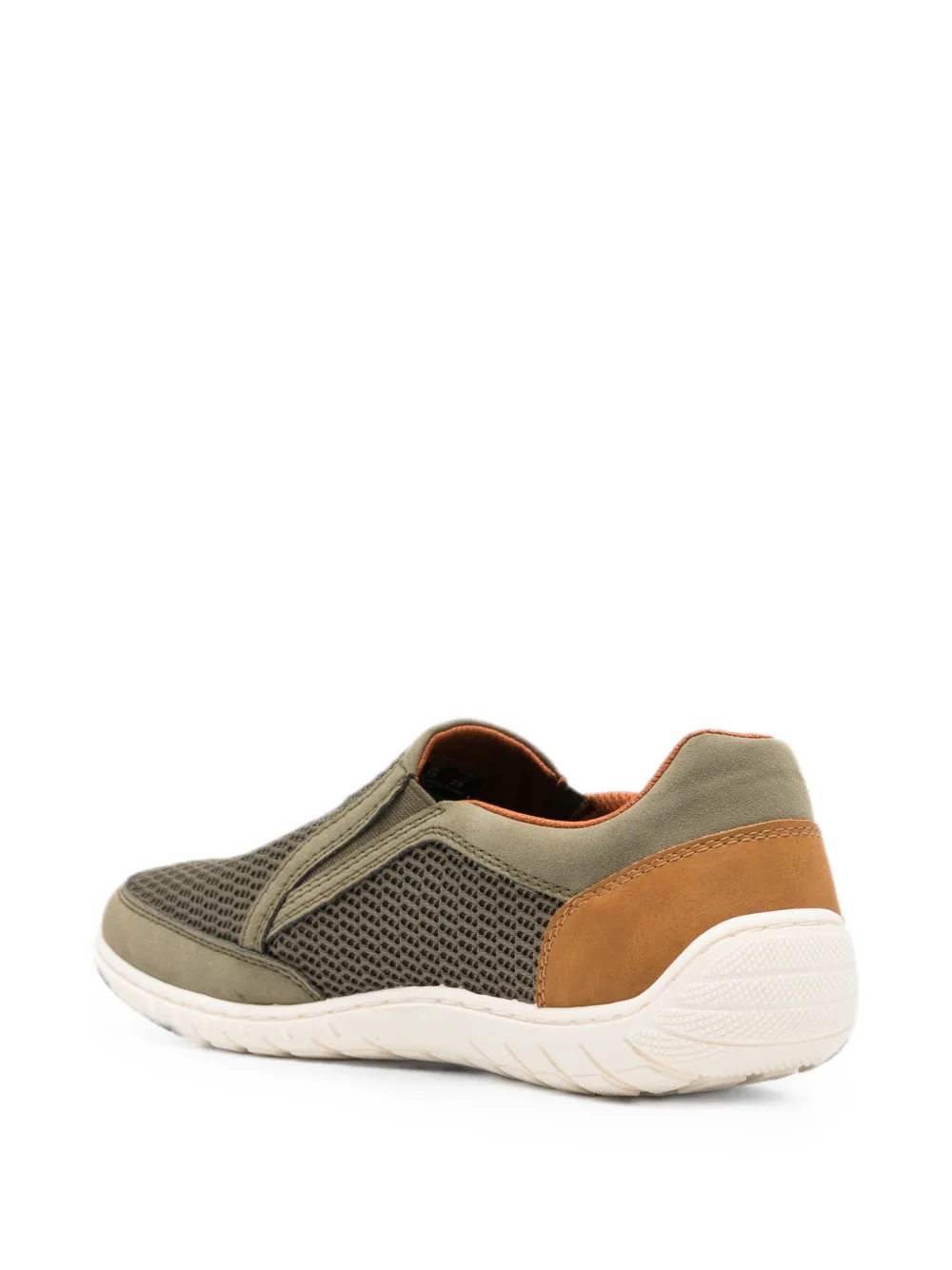 Bugatti mesh slip-on sneakers Groen